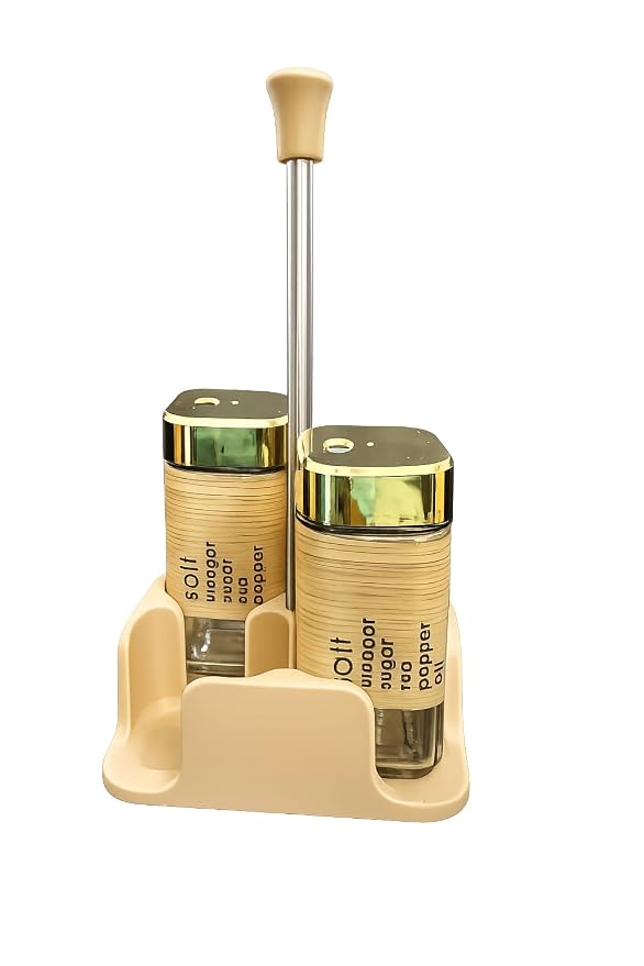 Glass Oil and Vinegar Dispenser Set 6-Pc